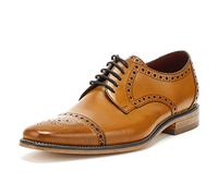 Loake Mens Foley Brogue Shoes Tan 11 UK