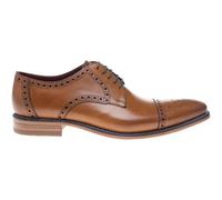 Loake Mens Foley Brogue Shoes Tan 7 UK