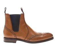 Loake Mens Hoskins Brogue Boots Tan 8 UK