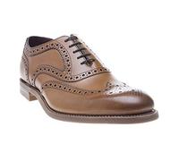 Loake Mens Kerridge Brogue Shoes Tan 8 UK