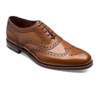 Loake Mens Kerridge Brogues Cedar Burnished Calf Leather Mens Shoes