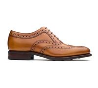 Loake Mens Maxted Shoes - Tan Leather - Size UK 9.5