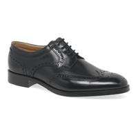 Loake Pangbourne Mens Lace Up Formal Shoes - UK 7, Black
