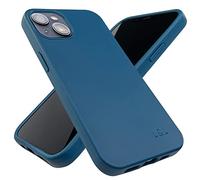LOAM & LORE Biodegradable Phone Case for iPhone 13, Plastic Free Eco Friendly Phone Case, Plant Based Compostable iPhone 13 Case, Premium Zero-Waste Phone Cover (Deep Blue)