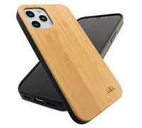 LOAM & LORE Wood Phone Case | Real Bamboo Cover Compatible with iPhone 12 and iPhone 12 Pro | Bamboo Plant Based and Sustainable Zero-Waste Plastic-Free Vegan Wooden Protective Phone Case