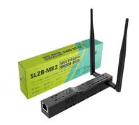 LOAMLIN SMLIGHT SLZB-MR2 - A Zigbee 3.0 to Ethernet, USB and WiFi Adapter with PoE Support, Based on CC2652P and EFR32MG21, Compatible with Zigbee2MQTT, Home Assistant and ZHA