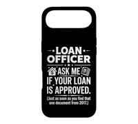 Loan Officer Ask Me If Your Loan Is Approved Typography Art Case for iPhone Air