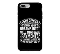 Loan Officer Dreams Into Mortgage Payments Typography Design Case for iPhone 7 Plus/8 Plus
