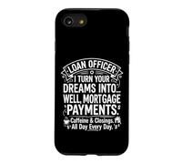 Loan Officer Dreams Into Mortgage Payments Typography Design Case for iPhone SE (2020) / 7/8