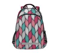 Loancwa Creative Macramé Rope Backpack for Boys Girls Elementary School Bag Kids Bookbag Travel Rucksack