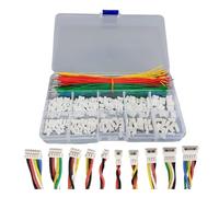 Lobamop 1.25mm Pitch Extension Cable with Male Connectors and 2/3/4/5/6 Pin Housing Adapter and Pre-Pressed Soft Silicone Wires.