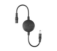 Lobamop DC5V-15V Router Rebooter 72 Hours Automatic Restart Cable for WiFi Bridge/Cat Router/Repeater Reset Black