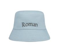 Lobeko Personalised Kids Summer Bucket Hat Organic Cotton UPF 50+ Sun Hat for Toddlers Aged 2 to 6 Custom Embroidered Name Holiday and Beach Hat for Boys and Girls Breathable Blue