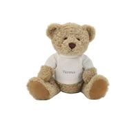 Lobeko Personalised Teddy Bear with Custom Jumper 25cm Keel Sherwood Soft Toy Plush Stuffed Animal Gift for Baby Child Birthday Anniversary Get Well Christening or Fathers Day Keepsake