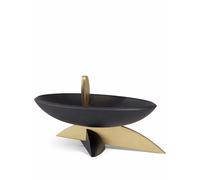 L'Objet Kelly Behun leaf oval bowl - Black One Size