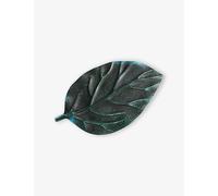 Lobjet Lobjet Cenote Leaf Porcelain Platter 47cm x 27cm Green L