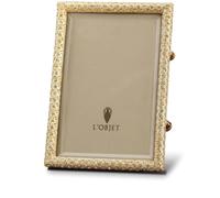 L'Objet Pavé frame (25cm x 20cm) - Gold One Size