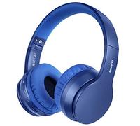 LOBKIN Bluetooth 5.3 Headphones with Built-in Microphone, Foldable Wireless Headphones Over Ear,Hi-Fi Stereo Headset with 3.5mm Jack for Online Class/Meeting/PC/Phone/Computer