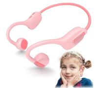 LOBKIN Kids Headphones Open Ear,Bluetooth 5.3 Air Conduction Wireless Lightweight Toddler Earbuds IPX5 Waterproof with Microphone for School,Home and Outdoor Activities Gifts for Boys Girls