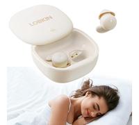 LOBKIN Sleep Earbuds,Wireless Bluetooth Noise Blocking Sleeping Headphones,Sleep Earphones for Side Sleepers in Ear Soft Mini Invisible Buds Comfort Fit for Sleeping Working