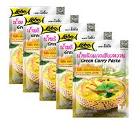 Lobo Green Curry Paste 50g - Pack of 5, by Food Sanctuary