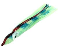 Lobo Lures Super Glow Lumo 5.5" Trolling Squid Skirts Fishing Saltwater 5.5 Inch Octopus Lures 6 Pack