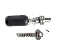 Loboo Idea Stainless Steel 10 Pins Advanced Tubular Lock Pick Tool Lock Pick Set