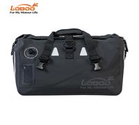 LOBOO Wanderer 40L Waterproof Motorcycle Dry Bag Series | Roll-Top Duffel with Air Valve