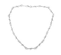 Lobster Clasp Chain Necklace Thistles and Thorns Punk Hip Hop Long | Alloy 22 inch lobster clasp thistles and thorns design use necklace bracelet pants chain anklet