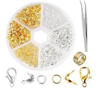 Lobster Clasps for Jewellery Making: 460 Pcs Bracelet Fasteners Clasps and Closures | Jewellery Clasps for Bracelet Making DIY Earring