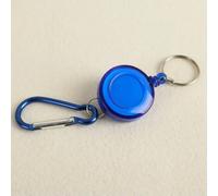 Lobster Clasps Reel Spring Buckle Wire Rope Recoil ID Card Holder Sporty Multiple Tools