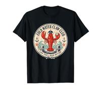 Lobster Cold Water Claw Club Low Tide High Butter Seafood Value Graphic T-Shirt