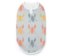 Lobster Colorful Pattern Cute Dog Shirts Sleeveless Tank Top