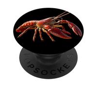 Lobster Crustaceans Large Crab Red Lobsters Cute Lobster PopSockets Adhesive PopGrip
