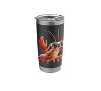 Lobster Crustaceans Large Crab Red Lobsters Cute Lobster Stainless Steel Insulated Tumbler