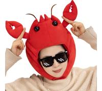 Lobster Hat for Costume Animal Cartoon Red | Original Lobster Hats for Party Designed for Young Boys Little Girls All the Theatre Stage Show and