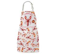 Lobster Inspire Kitchen Apron Seafood Lover Gift Seafood Restaurant Gift Lobster Chef Apron For Cooking Waterproof (Fresh Sea A 2)