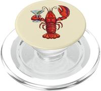 Lobster Martini Case for Summer Seafood Cocktail design PopSockets PopGrip for MagSafe