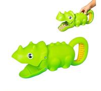Lobster Plastic Sand Grabber Claw Scoops, Plastic Sand Digger Grabber Toy, Beach Claw Catcher, Dinosaur-Grabber Beach-Claw for Toddler Boys Girls (Triceratops)