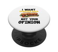Lobster Roll Sandwich Maine Lobster Lover New England Food PopSockets Swappable PopGrip