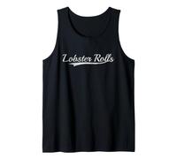 Lobster Rolls Vintage Inspired Varsity Style Classic Tank Top