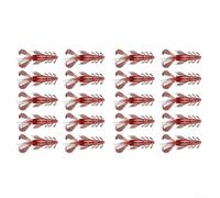 Lobster Soft Bait Silicone Crayfish Lure 1020pcs with MultiBearded Shrimp for Authentic Underwater Reflection and Fish Attraction (20pcs red)