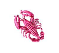 Lobster Statement Brooch Decorative Pin, Zinc Alloy Fashion Accessory for Shirts Scarves, Beach Trips, and Travel Outfit Looks Lobster Brooch Statement Novelty Vacation Accessory Beach Trip