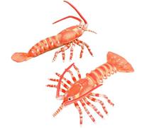 Lobster Stuffed Animal, Australian Lobster Plush Pillow, Hugging Doll Sleeping Pillow for Car Chair Desk Bed Sofa Bedroom Adults Girls Boys (B# *2)
