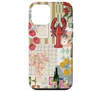 Lobster Tomato Lemon Coastal Summer Aesthetic Preppy Collage Case for iPhone 12 mini