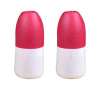 Lobster Trap Buoys PVC Foam Crab Pot Float Red White High Visibility for Shrimp Cage Marker For Stabilizer Anchor Line Marine(2pcs)