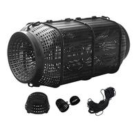 Lobster Trap Net - Compact Crawfish Catching Device, Lightweight Foldable Mesh Gear | Fishing Accessories, Quick-Deploy Fish Cage for, Dock, Bay, Smart Entry Design for Crab or Shrimp