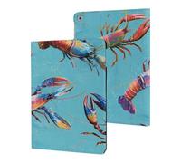 Lobsters Swimming In The Sea Case Compatible with iPad 10th (10.9in) 9th / 8th / 7th Generation (2021/2020/2019)