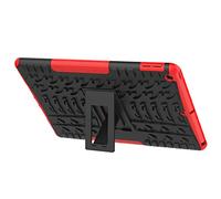Lobwerk Case for Apple iPad 10.2 Inch 2019 Shockproof Protection + Stand Red
