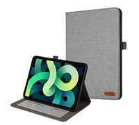 Lobwerk Case for Apple iPad 2022 10.9 Smart Cover Case with Stand Function and Auto Sleep/Wake Function Grey